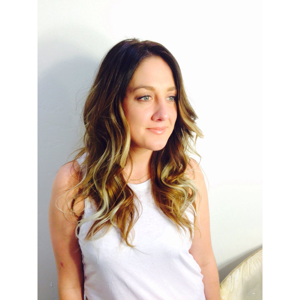 Ombre with extensions 