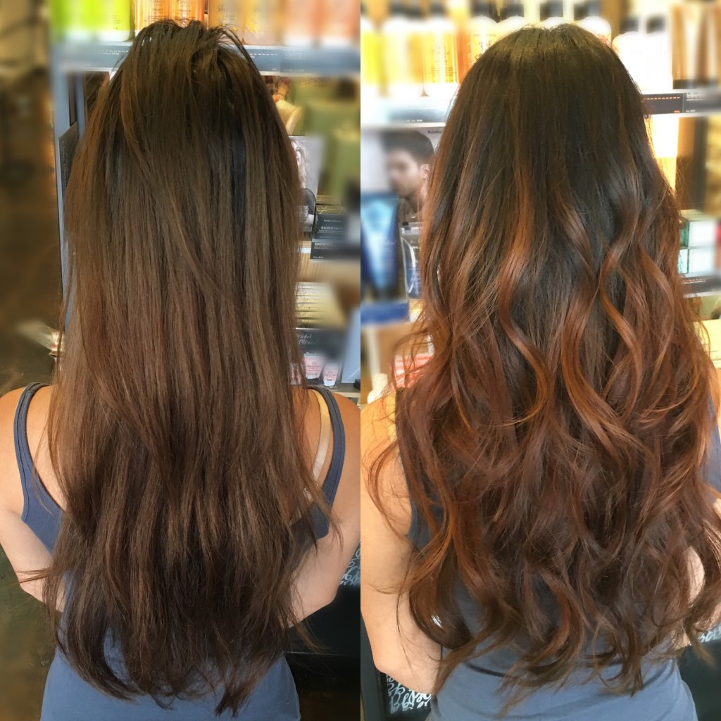 Hair Painting – Before and&nbsp;After